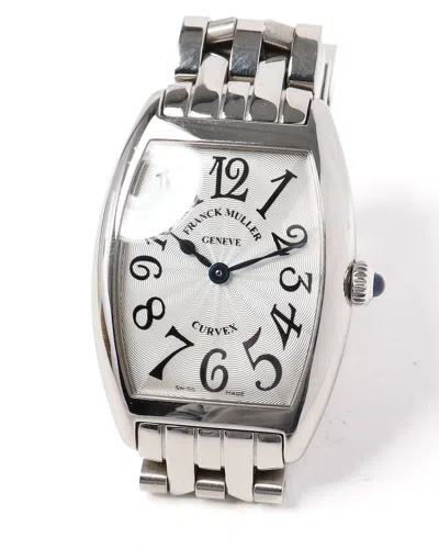 Franck Muller Cintree Curvex Watch, 25mm In Metallic