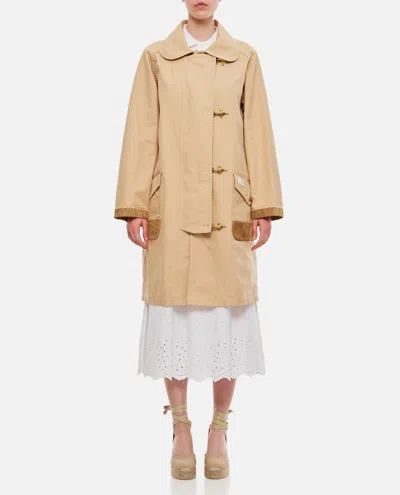 Fay Beige Multiple Cargo Pockets Jacket In Beige