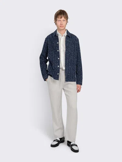 Samsoe & Samsoe Samsoe Samsoe Sacastor X Denim Overshirt In Blue