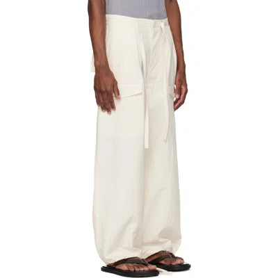 Colbo Off-white Multi Trousers In White