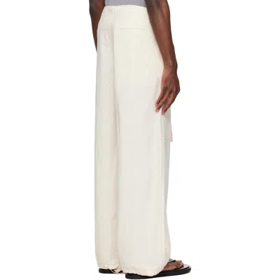 Colbo Off-white Multi Trousers In White