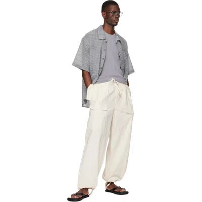 Colbo Off-white Multi Trousers In White
