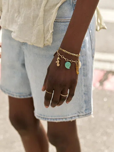 Baublebar All At Sea Charm Bracelet In Multi