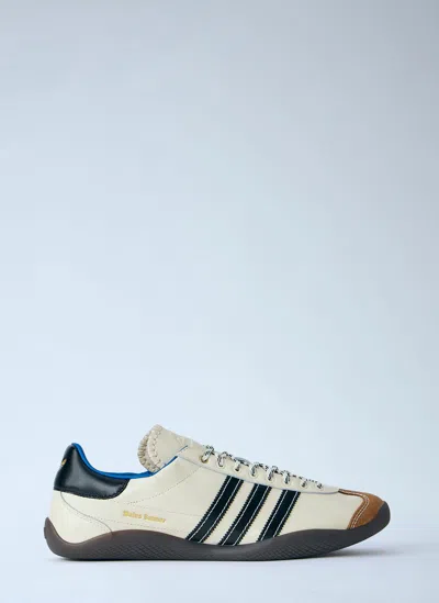 Adidas Originals Adidas By Wales Bonner Luxury Leather Sneakers For Men In Neutral