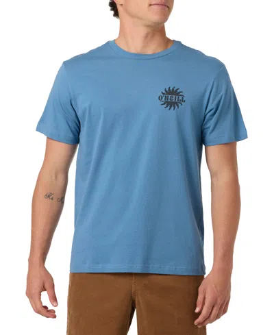O'neill Men's Navigate Short-sleeve Pull-on T-shirt In Blue