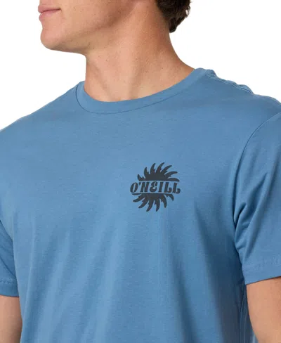 O'neill Men's Navigate Short-sleeve Pull-on T-shirt In Blue