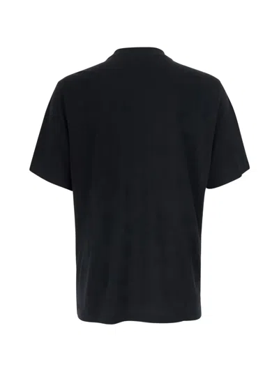 Amiri Script Logo J Modal Regular T-shirt In Black