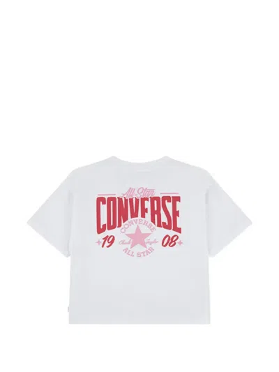 Converse Logo-print T-shirt In White