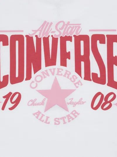 Converse Logo-print T-shirt In White