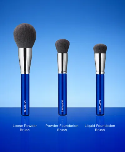 La Prairie Powder Foundation Brush In Blue