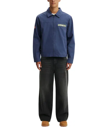 Cotton On Men's Garage Long-sleeve Jacket In Blue