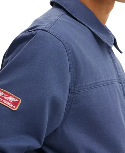 Cotton On Men's Garage Long-sleeve Jacket In Blue