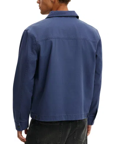 Cotton On Men's Garage Long-sleeve Jacket In Blue