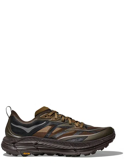 Hoka Mens  Mafate Speed 4 Lite In Brown/black