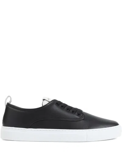 Givenchy Stylish Calf Leather Sneakers For Men In Black