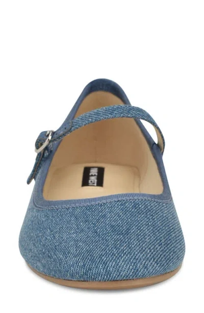 Nine West Ewind Mary Jane Flat In Multi
