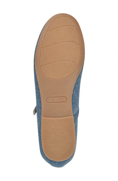 Nine West Ewind Mary Jane Flat In Multi