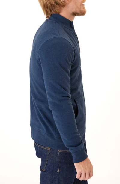 Threads 4 Thought Brandon Knit Zip-up Jacket In Blue