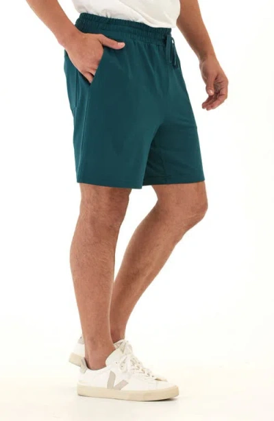Threads 4 Thought Quill Jersey Drawstring Shorts In Green