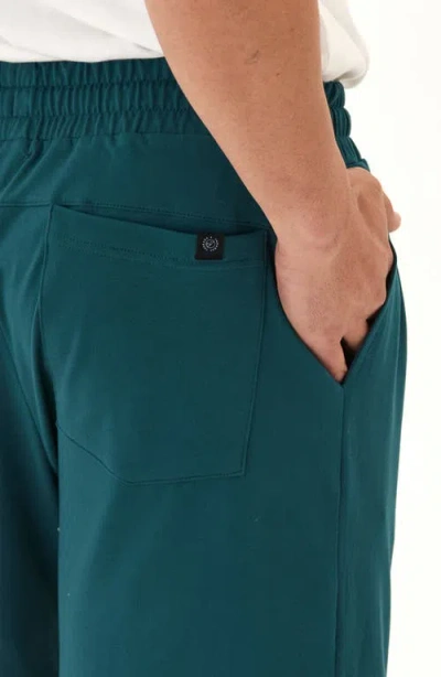 Threads 4 Thought Quill Jersey Drawstring Shorts In Green