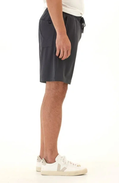 Threads 4 Thought Quill Jersey Drawstring Shorts In Black