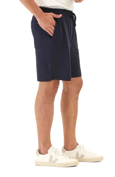 Threads 4 Thought Quill Jersey Drawstring Shorts In Blue