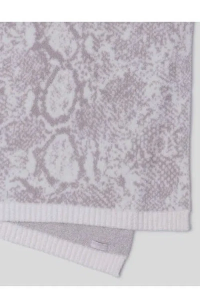 Barefoot Dreams ® Cozychic® Python Print Throw Blanket In Purple