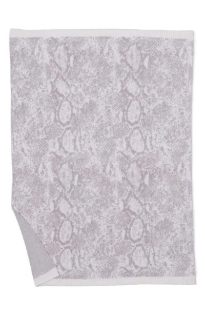Barefoot Dreams ® Cozychic® Python Print Throw Blanket In Purple