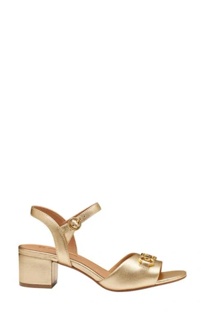 Johnston & Murphy Collection Edith Ankle Strap Sandal In Pattern