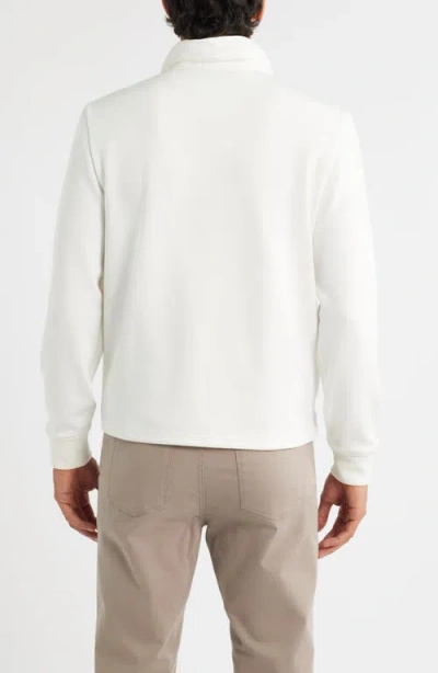 Bugatchi Soft Touch Quilted Zip-up Bomber Jacket In Gray