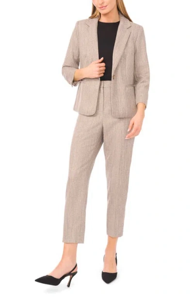 Halogen ® Shrunken Herringbone Blazer In Pink