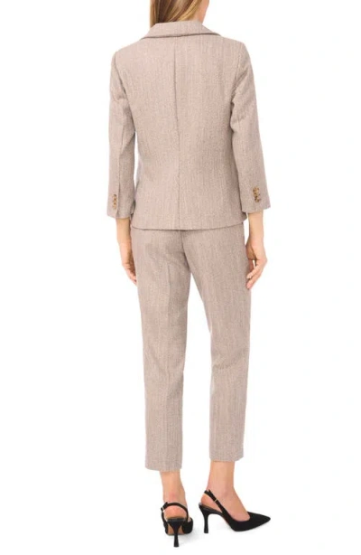 Halogen ® Shrunken Herringbone Blazer In Pink
