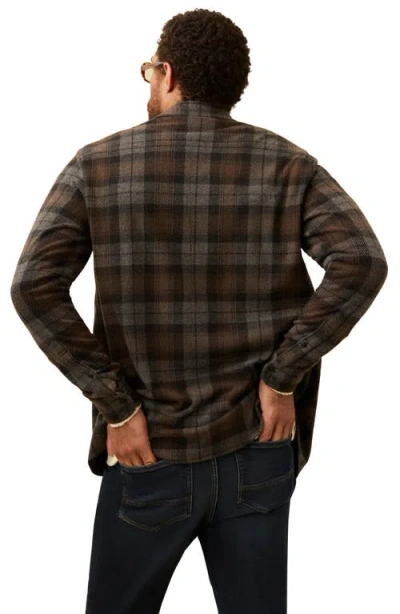 Faherty Legend Button-up Shirt In Brown