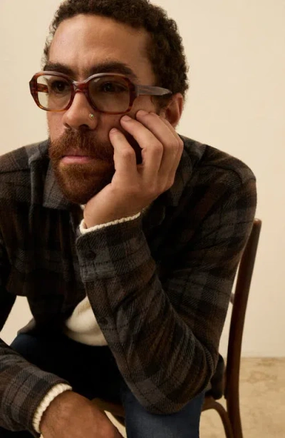 Faherty Legend Button-up Shirt In Brown
