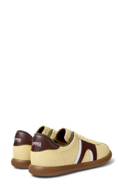 Camper Pelotas Soller Sneaker In Yellow