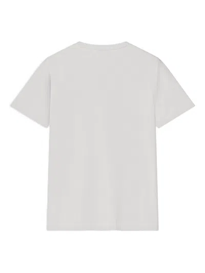 Maison Kitsuné Maison Kitsune Fox Head Regular Tee-shirt In Neutral