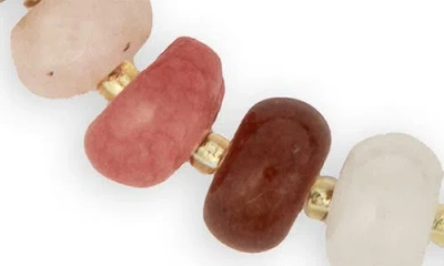 Saachi Beaded Slider Bracelet In Multi