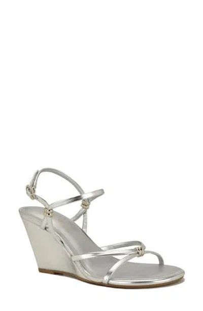 Nine West Devva Wedge Sandal In Multi