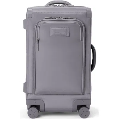 Dagne Dover Seattle Carry-on Rolling Luggage In Gray