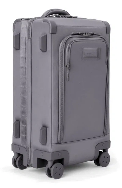Dagne Dover Seattle Carry-on Rolling Luggage In Gray