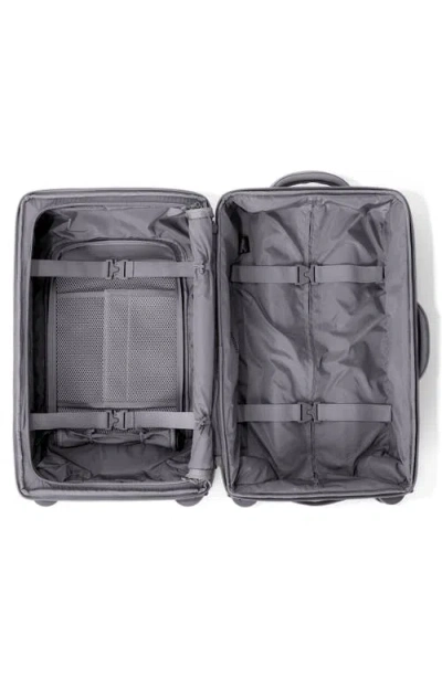 Dagne Dover Seattle Carry-on Rolling Luggage In Gray