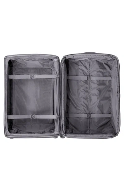 Dagne Dover Sydney Checked Rolling Luggage In Gray