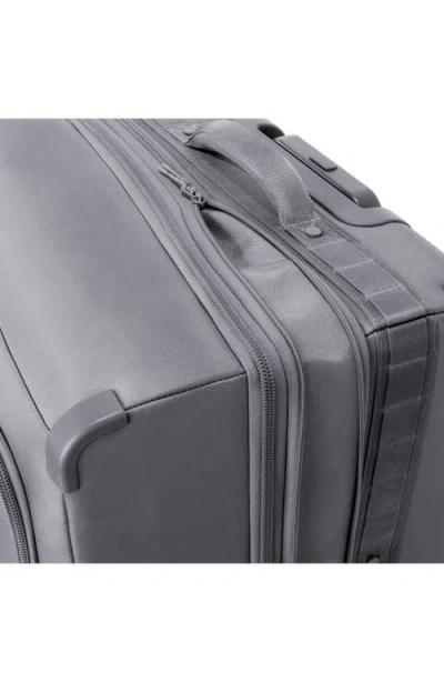 Dagne Dover Sydney Checked Rolling Luggage In Gray