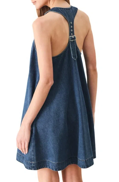 Freemarket Denim Minidress In Multi