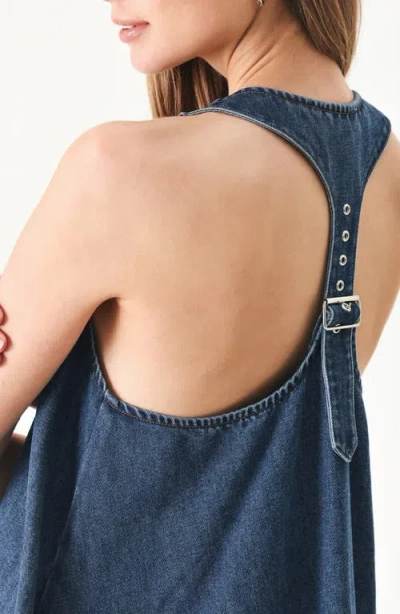 Freemarket Denim Minidress In Multi