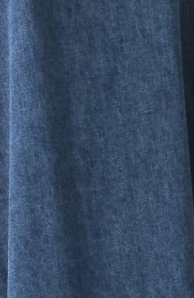 Freemarket Denim Minidress In Multi
