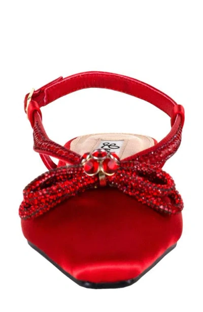 Lady Couture Kendal Slingback Flat In Multi