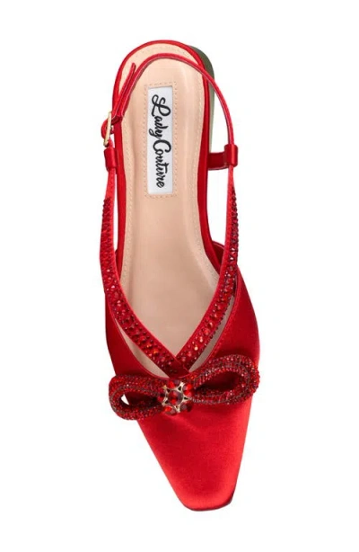 Lady Couture Kendal Slingback Flat In Multi