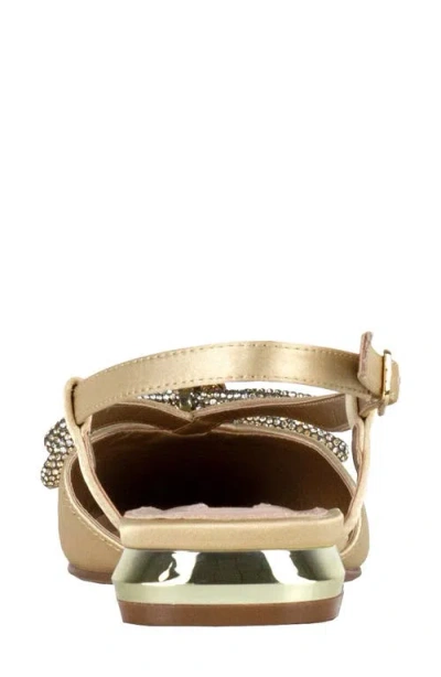 Lady Couture Kendal Slingback Flat In Multi
