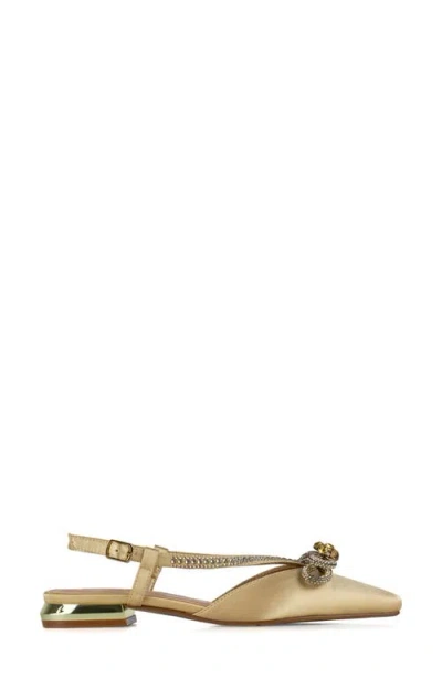 Lady Couture Kendal Slingback Flat In Multi
